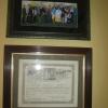 Family Picture 2012 and Mom and Dad's Manti Temple wedding certificate